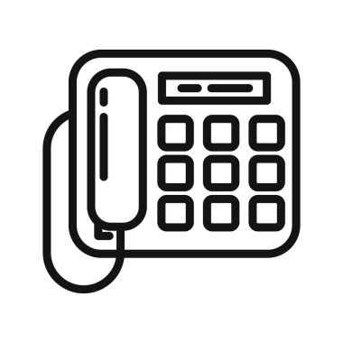 iletişim telefon vektör çizim tasarımı