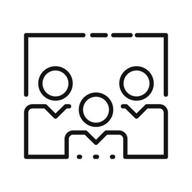 çalışma grubu insanlar illüstrasyon tasarım vektör