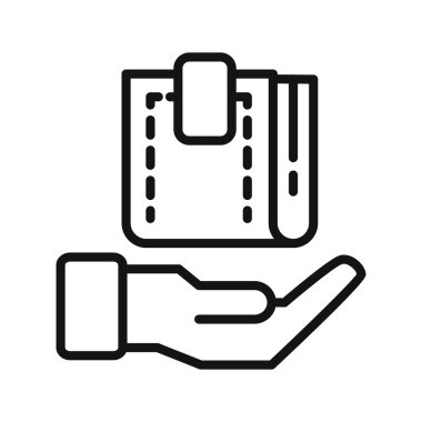 para tasarrufu vektör çizimi tasarımı