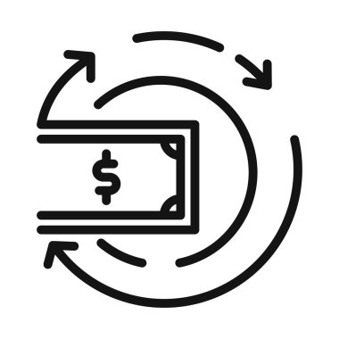 para akışı vektör çizim tasarım