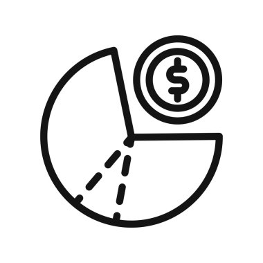 bütçe diyagramı vektör çizim tasarım