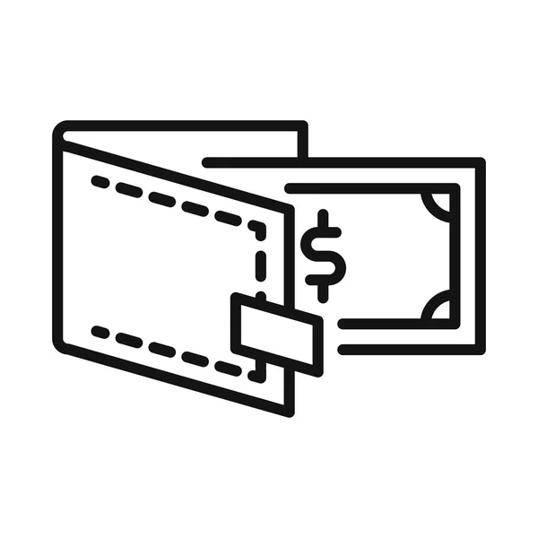 Personal wallet vector illustration design — Stock Vector