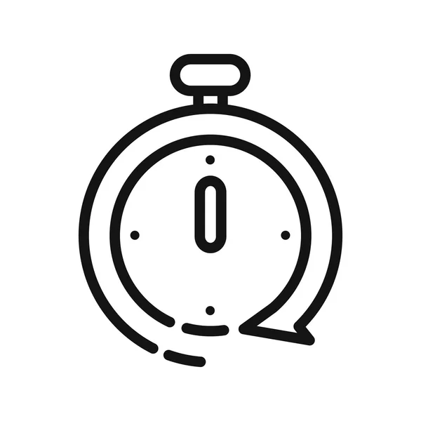 Stoppuhr Timer Vektor Illustration Design — Stockvektor