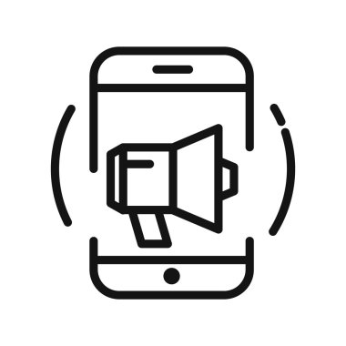 Mobil Pazarlama vektör çizim tasarım