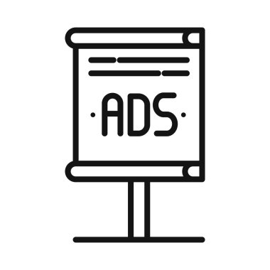 reklam standları vektör çizim tasarım