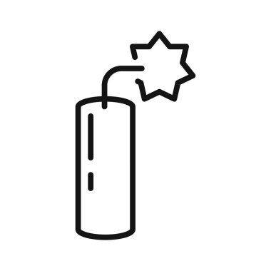 Patlayıcı bomba vektör çizim tasarım