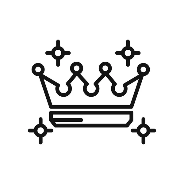 Kings crown vector illustratie ontwerp — Stockvector