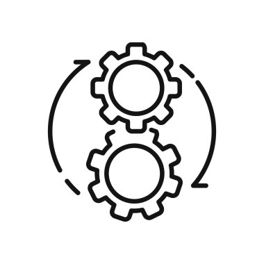 Sistem Güncelleştirme vektör çizim tasarımı