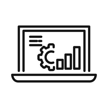 Sistem izleme vektör çizim tasarımı