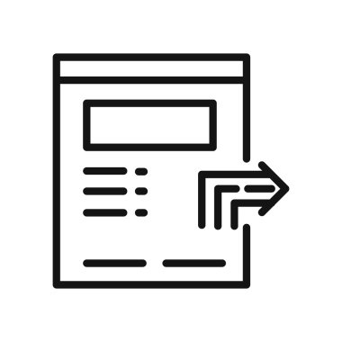 geri bildirim formu vektör çizim tasarım