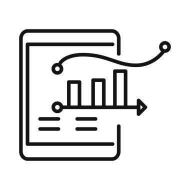 Proje işlem simgesini illüstrasyon tasarımı