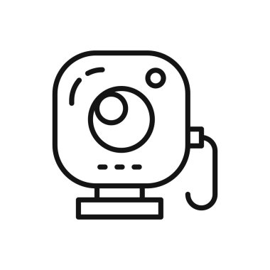 Web kamera vektör çizim tasarımı