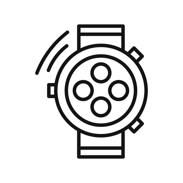 Design der Smart Watch Vektor Illustration — Stockvektor