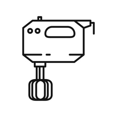 Mutfak Mikser vektör çizim tasarım