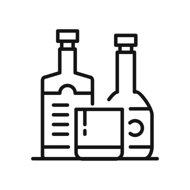 Bar içecekler vektör çizim tasarım