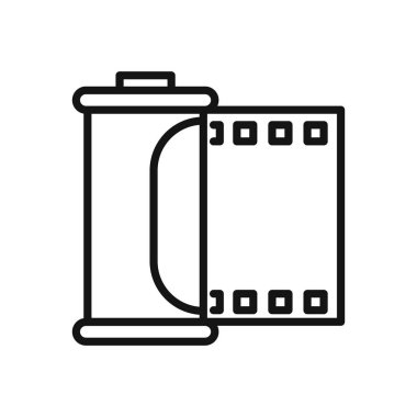 film kamera illüstrasyon tasarımı