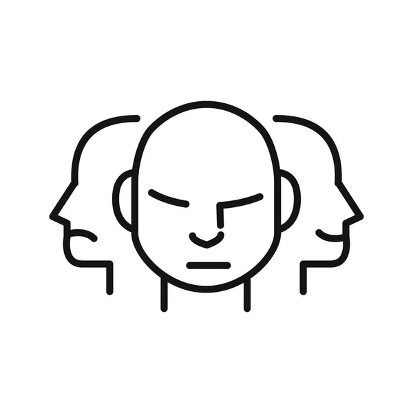 Characterdesign illustratie persoonlijkheid — Stockvector