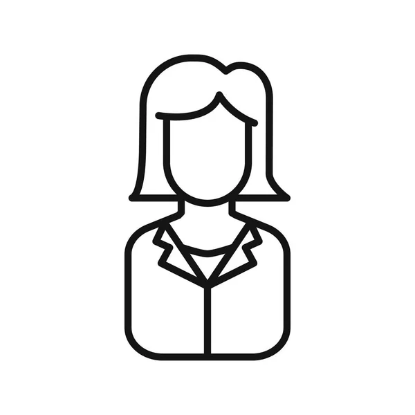 Návrh zaměstnance obrázek avatara — Stockový vektor