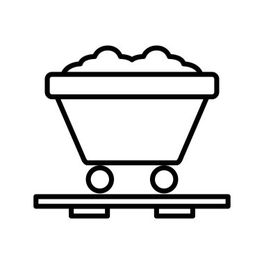 kömür madenciliği illüstrasyon tasarımı