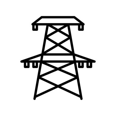 Elektrik kule illüstrasyon tasarımı