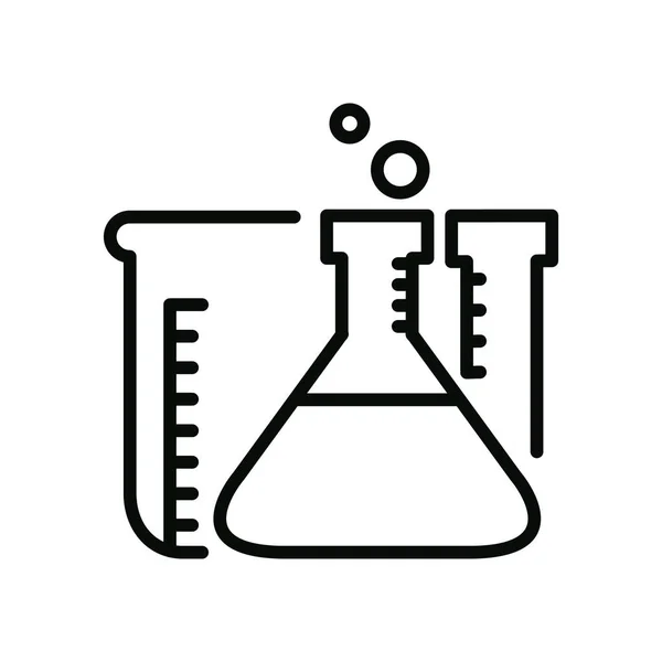 화학 labolatory 일러스트 디자인 — 스톡 벡터