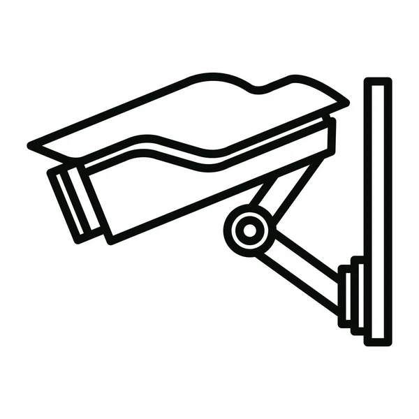 Design de ilustração de câmera de vigilância — Vetor de Stock