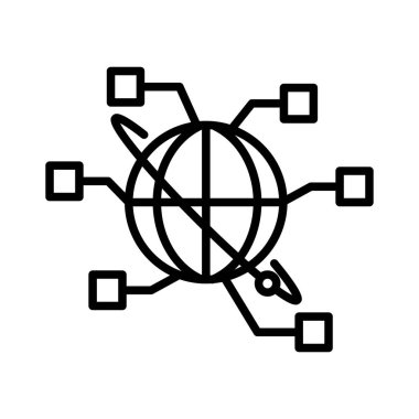 Internet şeyler çizim tasarım