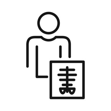 Xray muayene illüstrasyon tasarımı