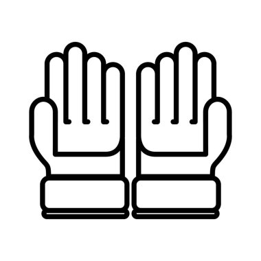 kaleci eldiven illüstrasyon tasarımı