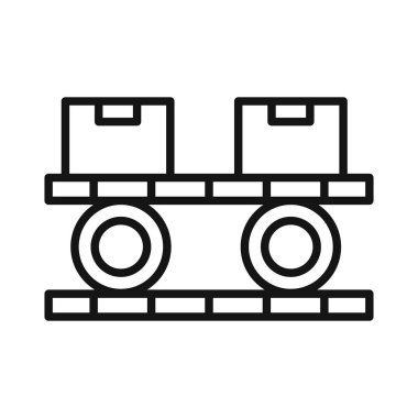 üretim hattı illüstrasyon tasarımı