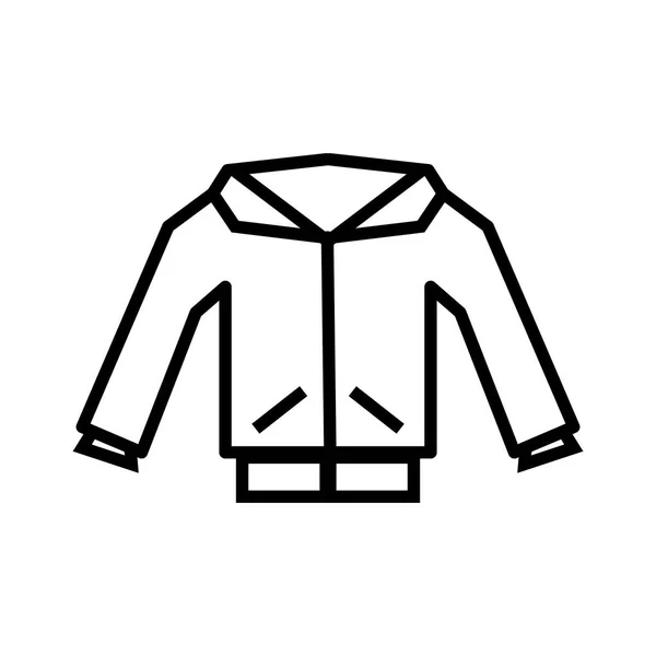 Jersey bunda ilustrace design — Stockový vektor