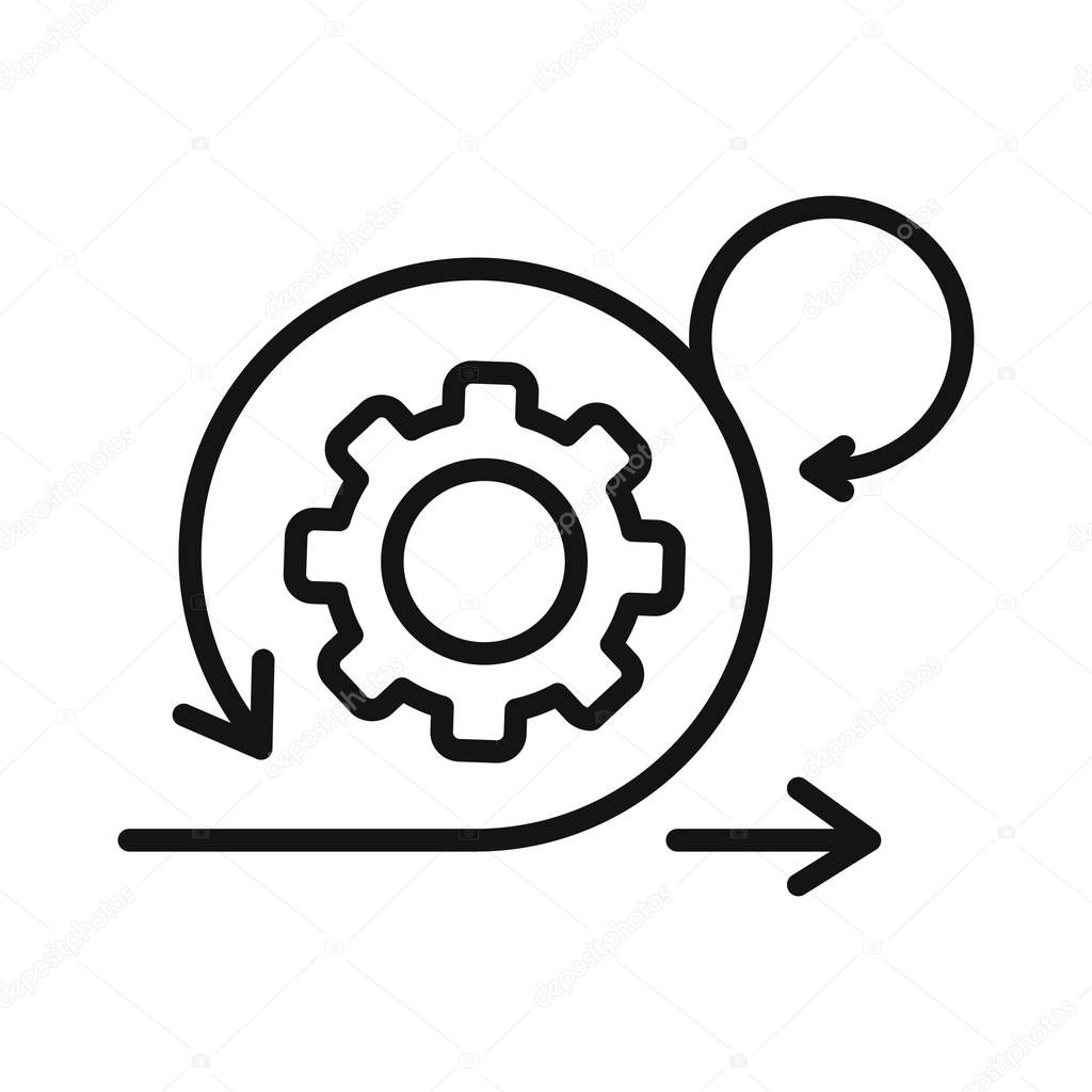 Agile development illustration design
