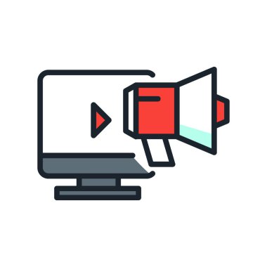 İnternet Pazarlama simge renk