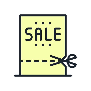 alışveriş Satılık kupon simgesi