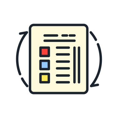 iş akışı yönetimi simge renk