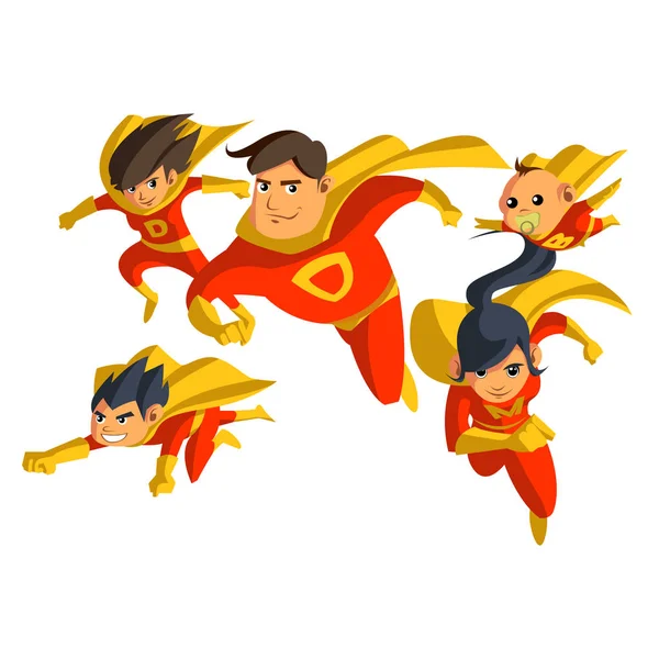 Süper hero aileler seti