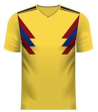 Kolombiya genel Ulusal renkleri takım giyim