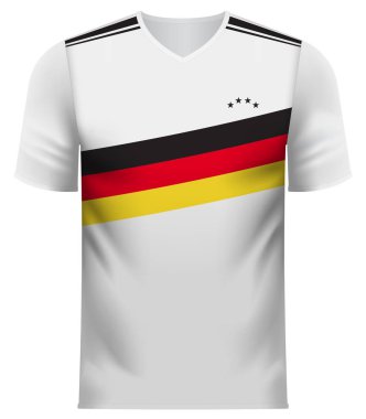 Alman genel Ulusal renkleri takım giyim
