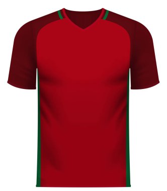 Portekiz genel Ulusal renkleri takım giyim