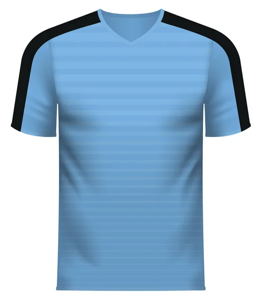Uruguay generic national colors team apparel — Stock Vector