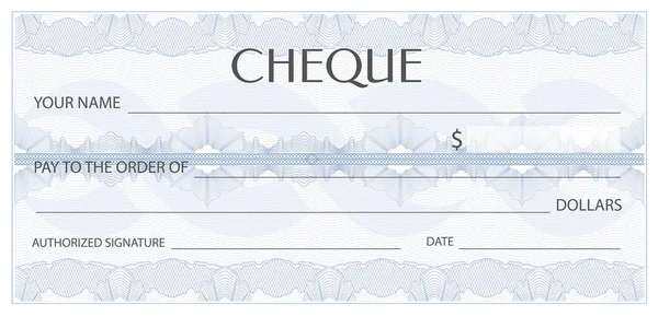 Onay (Çek), Çek defteri şablon. Filigran, Guillochlu desenle gökadasında. Banknot, para tasarım, para birimi, banka için arka plan dikkat, çeki, hediye çeki, kupon, Bilet