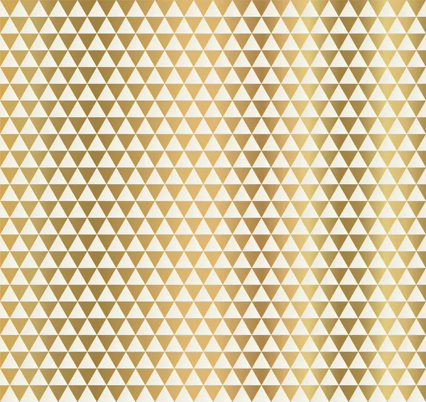 Soyut desen (geometrik üçgen şekiller) sorunsuz altın vektör arka plan. Altın ışık gri degrade zemin