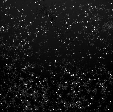 Işıltılı, parlak elementli tatil siyah arkaplan şablonu. Davet veya Hediye kartı için boş arkaplan tasarımı