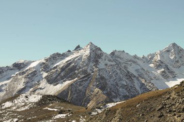 Bu fotoğraf Elbrus 'a yapılan bir keşif gezisinde çekildi..