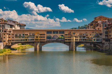 Floransa'da Ponto Vecchio Köprüsü