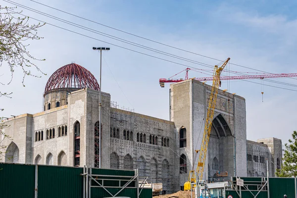 Construcción de una nueva mezquita — Foto de Stock