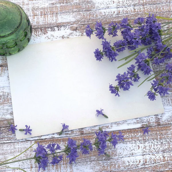 Feierlicher Hintergrund Einladung Grußkarte Ein Sauberes Blatt Gereiftes Papier Auf — Stockfoto