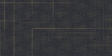 Yaldızlı soyut arkaplan, 3 boyutlu illüstrasyon, siyah kabartma arka plan üç boyutlu soyut, üç boyutlu sarı-altın desenli. Kutlama arkaplanı, tebrik kartı.