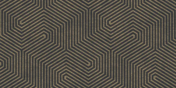 金メッキ Dイラスト 3次元抽象的 3次元イエローゴールドパターンと黒の救済の背景を持つ抽象的な背景 お祝いの背景グリーティングカード — ストック写真