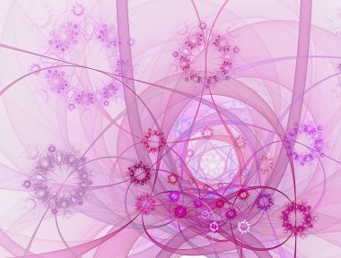 Abstract fractal image clipart